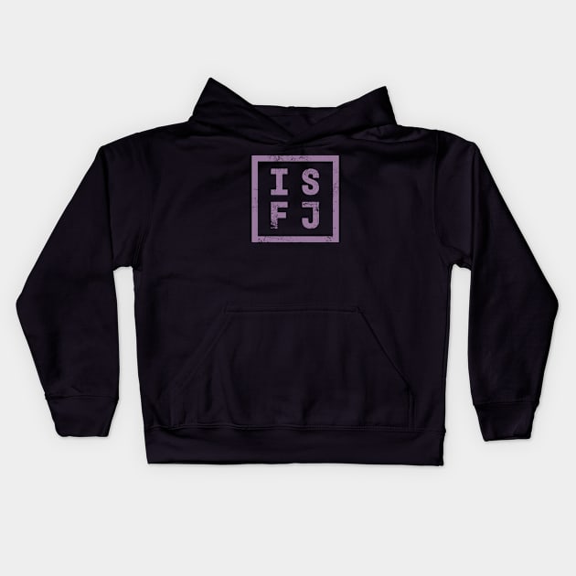 ISFJ Introvert Personality Type Kids Hoodie by Commykaze